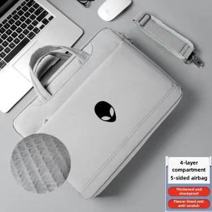 Alienware Alien X14/M15/X16/X17/M18 Notebook Handbag 17.3/18-Inch Large Capacity Gaming Notebook Computer Shoulder Crossbody Buggy Bag Waterproof 15.6 Male R2