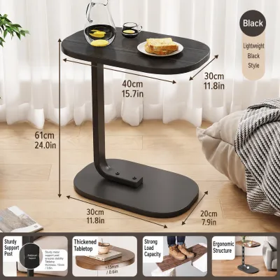 AIMO Side table for the bed Sofa Side Table Mini Desk Table Sofa Corner Tea Table Bedroom Small Simple Wood Bedside Table