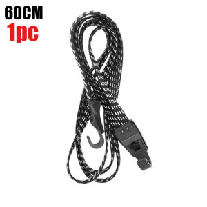 Bicycle Luggage Rope Elastic Carrier Rack Straps Elastic Rubber Belt Buckle Rope Belt With Hook Mountain Bike Bag Accessories