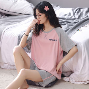 Summer Pure Cotton Sleepwear Womens Sleeveless Vest Strap Thin Set Cute Print Home Clothes Soft Comfortable Breathable