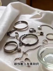 YOULE | Silver Jewelry Non-Invasive Oxidation Removal Cleanse 999 Pure Silver