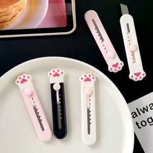 Dao tiện ích cầm tay mini dễ thương Cat Claw Demolition Express Dao nhỏ Dao giấy