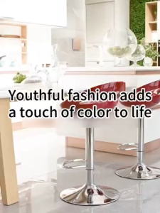Happihaus High Chair Bar Stool Chair Lifestyle Person Air Lift Adjustable High Chair For Kitchen Island