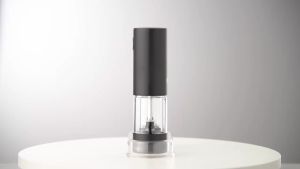 Rechargeable Electric Pepper Grinder Set Automatic Salt and Pepper Mills Adjustable Coarseness One-Handed Operation Grinder Gift