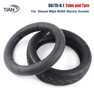 50/75-6.1 for Xiaomi Mijia M365 Pro Mi 1S Pro2 Electric Scooter Inflatable Outer Tyre 8 1/2X2 Tube Tire Replacement Inner Camera
