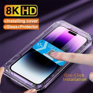 One-click Installation HD Clear Tempered Glass For Vivo Y02 a t Y03 t Y15s Y15a Y01 Y02s Y12s Y12a Y16 Y17s Y18 Y19 s Y20 Y20i Y20s Y21 Y21s Y21T Y22s Y28 Y29 Y27s Y31 Y33s Y33T Y35 Y36 Y39 Y51 Y52 Y53s Y72 Y76 Y77 4G 5G Full Cover Screen Protector