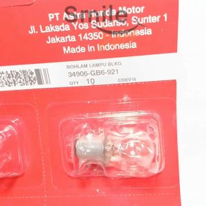 Bohlam Lampu Belakang Stop Honda Grand Vario Beat Scoopy Spacy LAMPU BHOLAM BELAKANG STOP HONDA GB6