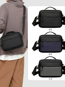 Túi Đeo Vai Đơn Chống Thấm Nước Oxford Canvas Túi Đeo Chéo Thường Ngày Cho Nam Túi Đeo Vai Bền Bỉ Túi Đeo Vai Đơn Cho Nam