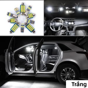 Bóng Đèn LED Nội Thất Canbus KIA Ray 2011-2023 320LM Giao Diện T10 Bộ Đèn Trần Đèn Cốp Đèn Bản Đồ Dành Cho Phụ Kiện Ô Tô