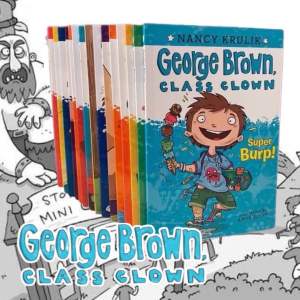 George Brown Class Clown หนังสือวรรณกรรมเยาวชนภาษาอังกฤษ แนวตลกขบขัน เซต 19 เล่ม