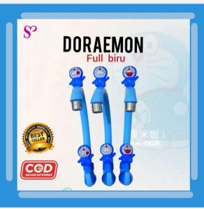 Sahabat Shopping - Keran Wastafel Karakter Lucu / Keran Cuci Piring Pvc / Keran Cuci Piring Doraemon / Keran Wastafel Hellokitty / Kran Cuci Piring Keroppi / Keran Wastafel Lucu Serbaguna