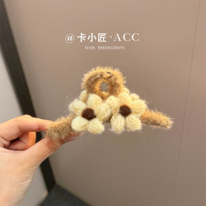 กิ๊บติดผมรูปฉลามขนนุ่มสุดน่ารัก สไตล์ฤดูใบไม้ร่วง/ฤดูหนาว กิ๊บติดผมดอกไม้สีสันสดใส ดีไซน์เรียบง่าย หลากหลายสไตล์ ของตกแต่งผมสำหรับผู้หญิง
