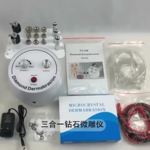 Confidence-3-in-1 Diamond Dermabrasion Machine Facial Deep Pore Cleaner Vacuum Suction Skin Peeling Beauty Spa