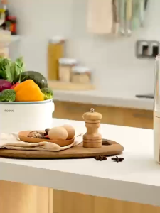 Ecoco Rotating Rice Dispenser with 6 Removable Quantitative Compartments 7.2L/9.6L Sealed Moisture-Proof