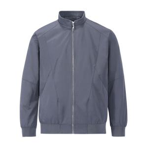 Enjeolon | Harrington Jacket Mens Stand Collar Business Casual Windproof