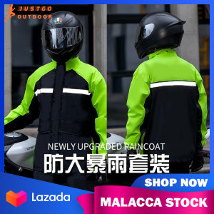 Raincoat Suit Motorcycle Jacket Pants with Hidden Boot Waterproof Cycling Moto Raincoat Suit 骑行雨衣