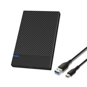 UTHAI 2.5-Inch External Hard Drive Enclosure USB 3.0 5Gbps Type-C SATA Interface Portable Serial Port Compatible with Computer