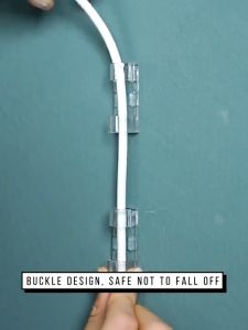 Klip Kabel Penjepit Perapih Klem Clip Wire Hose Clamp Organizer 20 pcs/pack