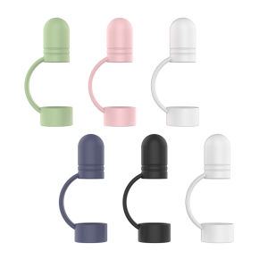 [Vktech] Wireless Earbud Cases Protective Cover 3pcs Replacement Cap for Pencil Tip Holder Customizable Silicone Cover for Personal Style Compatible with Pencil 1