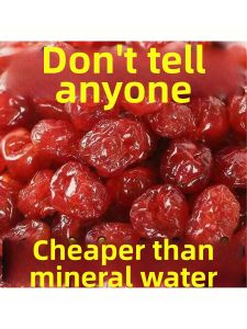 No Added Sugar Preserved Cherries Sweet and Sour Snack