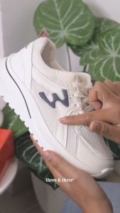 THREE & THREE - Sepatu Casual Slip On Sneaker Loafer Wanita 9111-1