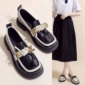 Womens New Student Fashion Small Leather Shoes