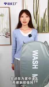 24ส่งเร็วจากกทมตะกร้าผ้าพับได้ ตะกร้าตาข่ายอเนกประสงค์ทนทาน มี 4 สีสำหรับเก็บเสื้อผ้าที่สกปรกFoldable dirty laundry basket ﻿