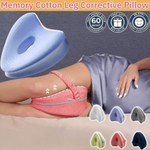 Memory Cotton Leg Pillow Multi-purpose Sleeping Heart Shaped Leg Pillow Relieve Leg Soreness Promote Sleep Quality
