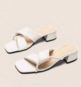 Sandal wanita Heels/ Sandal Hak Tahu Tali samping 5 Cm Ap 04 New !!!