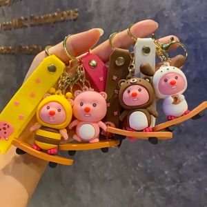 Gantungan Kunci Loopy Keychain Bagcharm Ganci Loopy Pororo Lucu Hadiah Gantungan Tas Sekolah