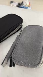 Túi đựng phụ kiện dây sạc pin dự phòng cao cấp có móc treo siêu bền XuZu {SALE SỐC}
