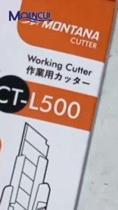Cutter Besar Merk Montana CT-L500: Pisau Cutter Berkualitas Tinggi