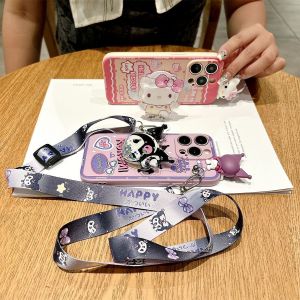 Colorful Kitty Cat Cartoon Realme Mobile Phone Case Sweet Style Kawaii Design Compatible with Various Realme Models