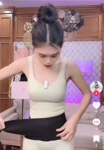 Đai Quấn Định Hình Gen Bụng Giảm Mỡ Siết Eo Dành Cho Nữ Sau Sinh Chống Cuộn Co Giãn Thoải Mái