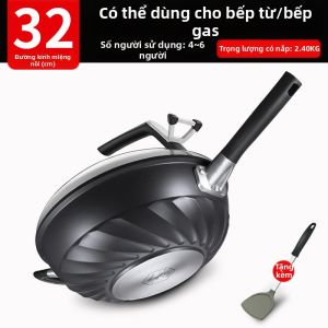 ASD | Chảo chống dính giảm khói dung tích lớn 32cm