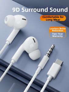 JIYU | Wired In-Ear Type-C Compatible Headphones