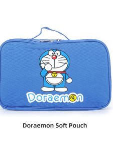 Outdoor Mahjong Accessory Soft Bag Cartoon Storage Box Home Dormitory Mahjong Pack Silk Surface Real Wood Desktop Protection