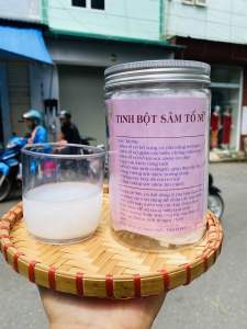 Tinh Bột Sâm tố nữ nguyên chất 100% tăng cường nội tiết tố nữ làm đẹp da chống láo hoá- đặc sản tây bắc 333