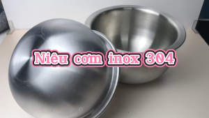 Ruột nồi cơm niêu 0.8L 1.2L Inox 304 403 cao cấp an toàn và dễ vệ sinh