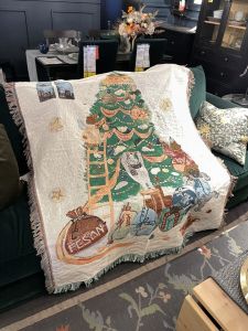 ผ้าห่มโซฟาลายหมีสามตัวกว่าคริสมาสต์ผ้าห่มผ้าห่มผ้าห่มพักผ่อนผ้าห่มผ้าฝ้ายและผ้าถักสำหรับตกแต่งสถานที่คริสต์มาสผ้าปูโซฟา