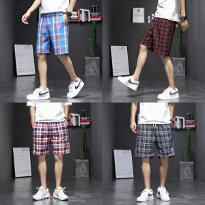 Quần Short Đi Biển Cotton Nguyên Chất Mùa Thu Đông Cho Nam Quần Dài Năm Điểm Mỏng Rộng Rãi Cỡ Lớn Quần Mặc Nhà