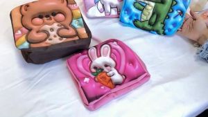 LAKOE Tas Bekal Makanan Lunch Box Bag Anak Motif Animal Kartun 3D