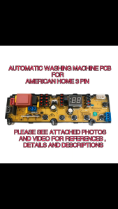 Q3508 Automatic Washing Machine PCB for American Homes 3 Pins - Ideal for Home Use