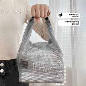 Swimming Workout Waterproof Buggy Bag Outdoor Travel Swimsuit Waterproof Bag Clothing Dry Wet Separation Wet Clothes Drawstring Bag