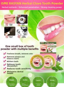 Teeth Whitening Powder Quick Effect Oral Care Remove Yellowing And Bad Breath Brushing Teeth Cleanse Stain Free 1557