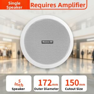 NIUMAN | Wireless Bluetooth In-Ceiling Speaker For Store Use