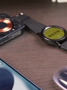 OD] For Samsung Watch Wireless    Portable Emergency  1000mah Samsung Magnetic Wireless Charger