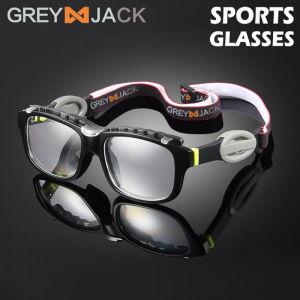 Grey Jack Frame Kacamata Olahraga 2in1 Sport TR90+Silicone Ringan dan Kokoh Bisa Lensa Minus Antiradiasi Blueray Phocromic Bluecromic 0048