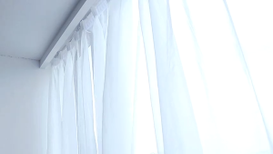 Flexible Ceiling Curtain Track 3M Curved Curtain Rail with Mute Rollers | Bendable Mount for Room D