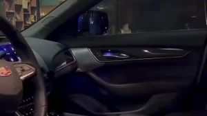 Dual Zone 18 in 1 Symphony RGB Car Ambient Light Interior LED Neon Acrylic Strip Atmosphere Lighting Kit App Control